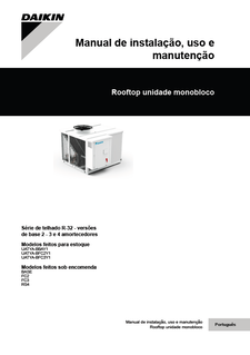 UATYA_BBAY1_BFC2Y1_BFC3Y1_Installation use and maintenance manual_4PPT645202-2_Portuguese download